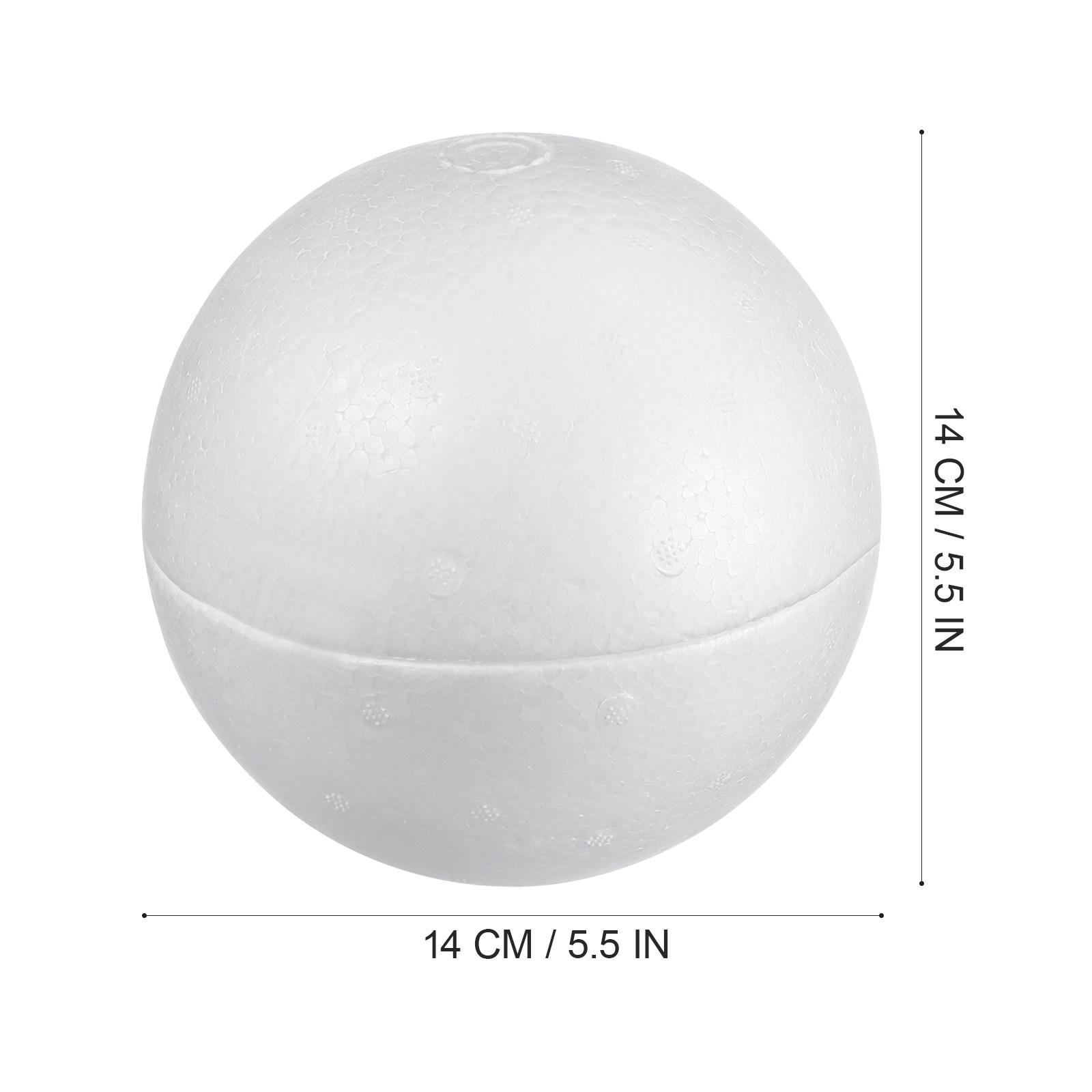 Large White Foam Ball Smooth S - đánh giá và giá Wedding Supply Decor