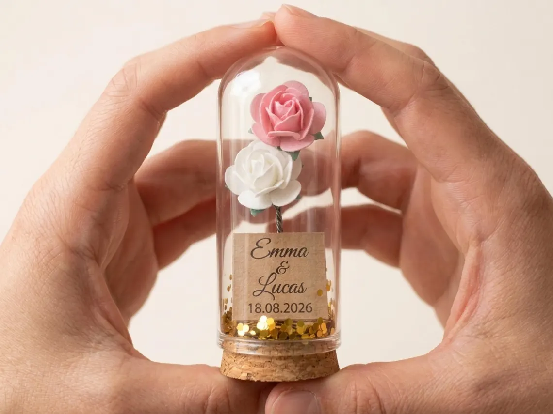 Gold Glitter Personalized Rose - đánh giá và giá Wedding Package Gold