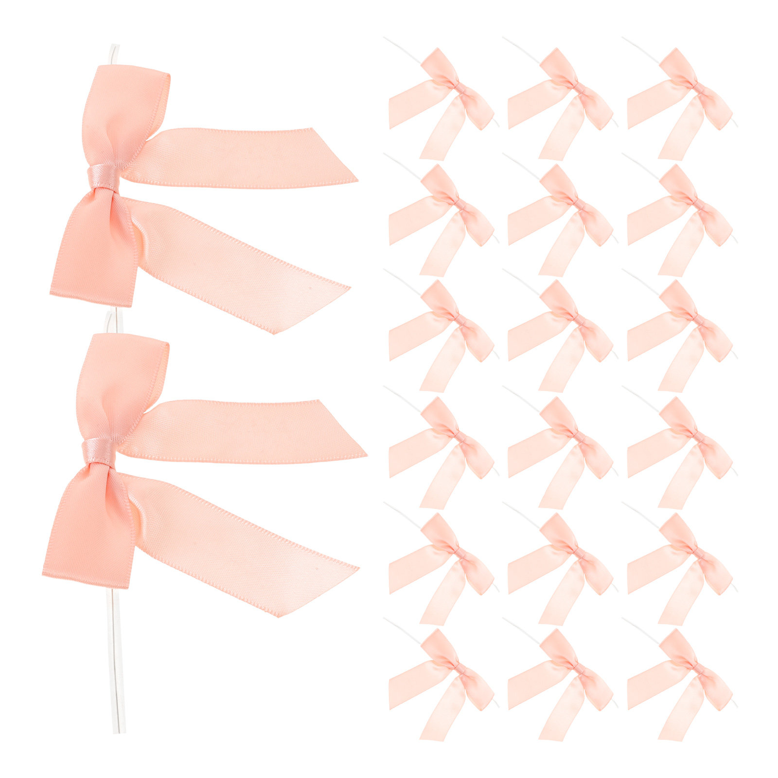 50Pcs Decorative Satin Ribbon  - đánh giá và giá Wedding Supply Decor