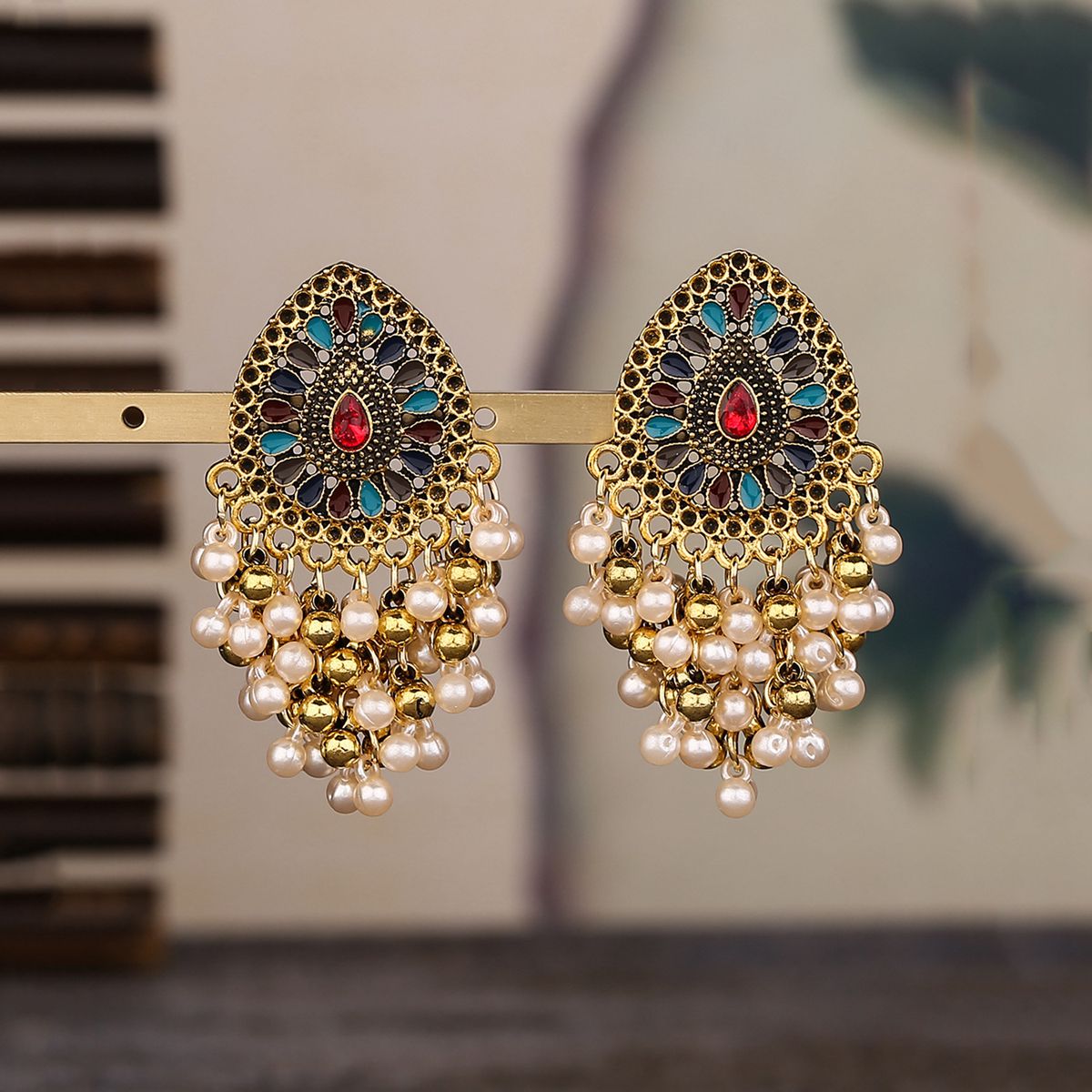 Retro Ấn Độ Màu Trắng Trang Sứ - đánh giá và giá Indian Wedding Supply