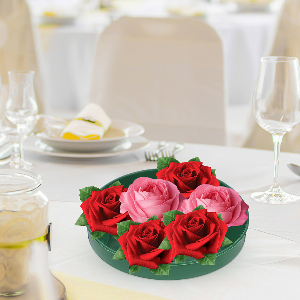 8Pcs Flower Foam Tray Plastic  - đánh giá và giá Wedding Supply Decor