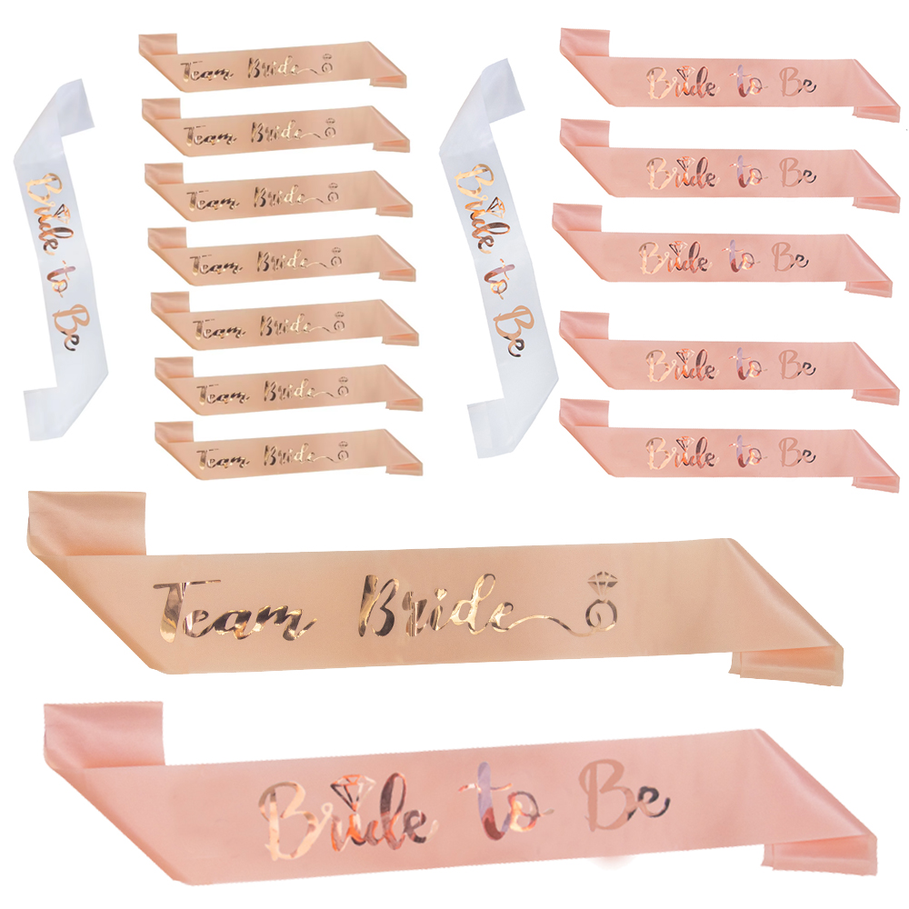 Champagne/Rose Gold Bride To B - đánh giá và giá Bride Tribe Sash