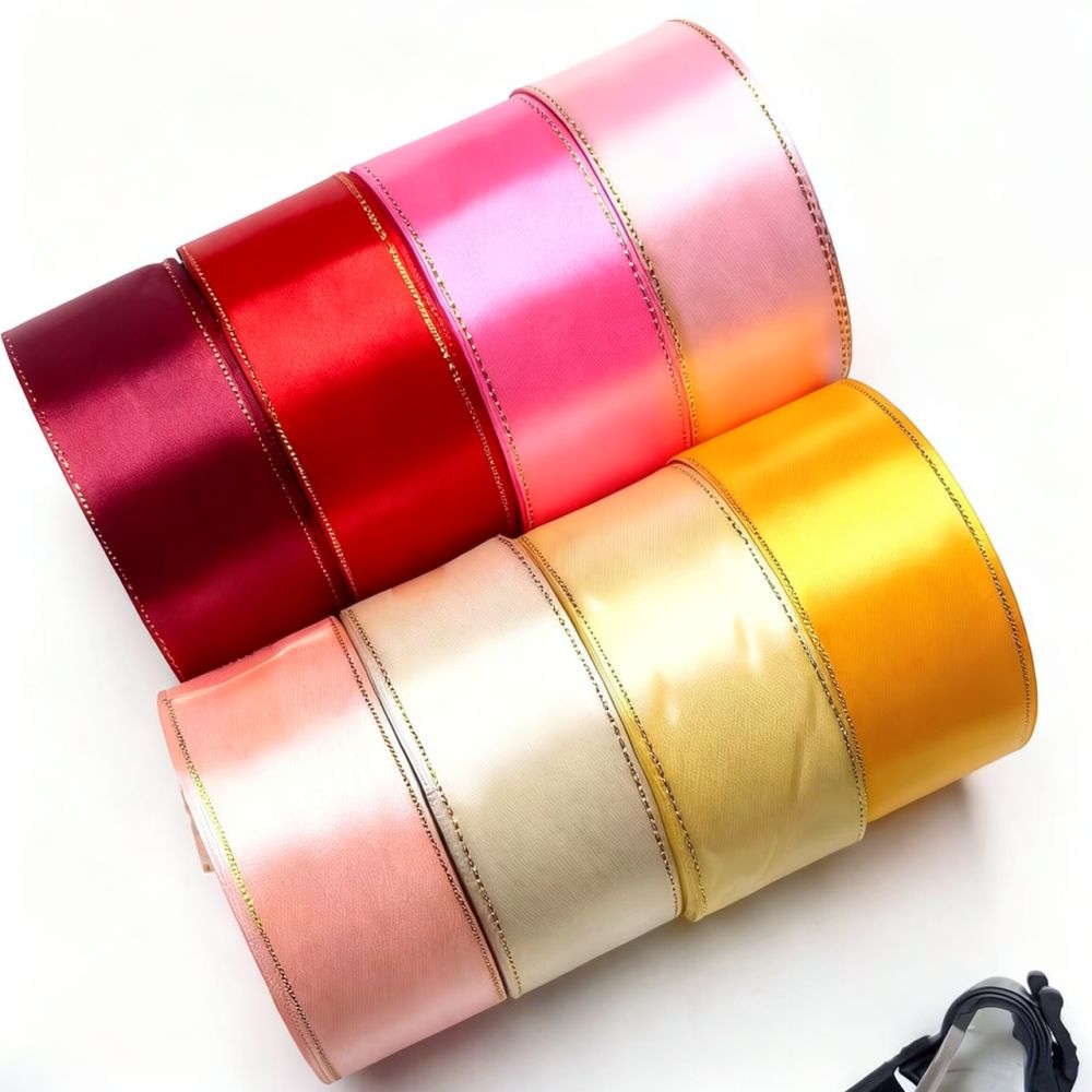Premium Gold Edge Ribbon 4cm F - đánh giá và giá Wedding Package Gold