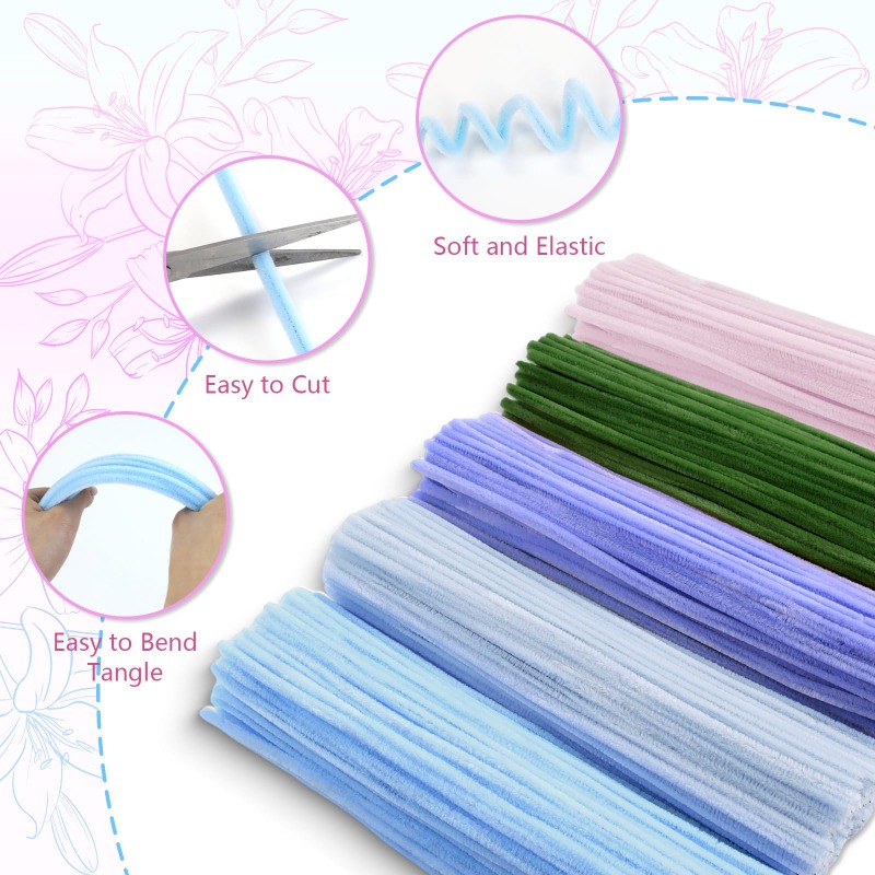 Pipe Cleaners Chenille Stems J - đánh giá và giá Wedding Supply Decor