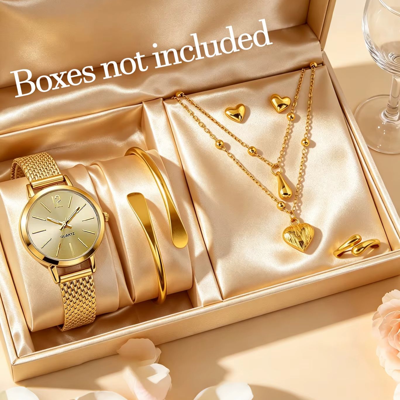 Women's 6-Piece Gold Watch and - đánh giá và giá Wedding Package Gold